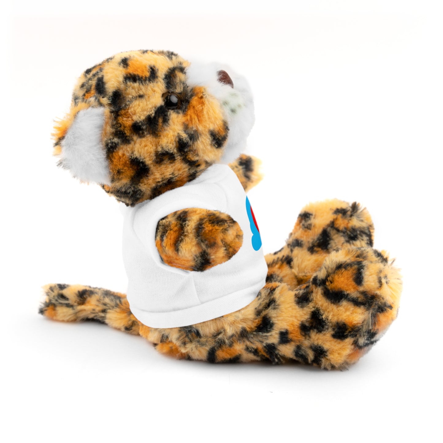 Plush Bear with Heart Tee — Cute Valentine’s Stuffed Animal Gift